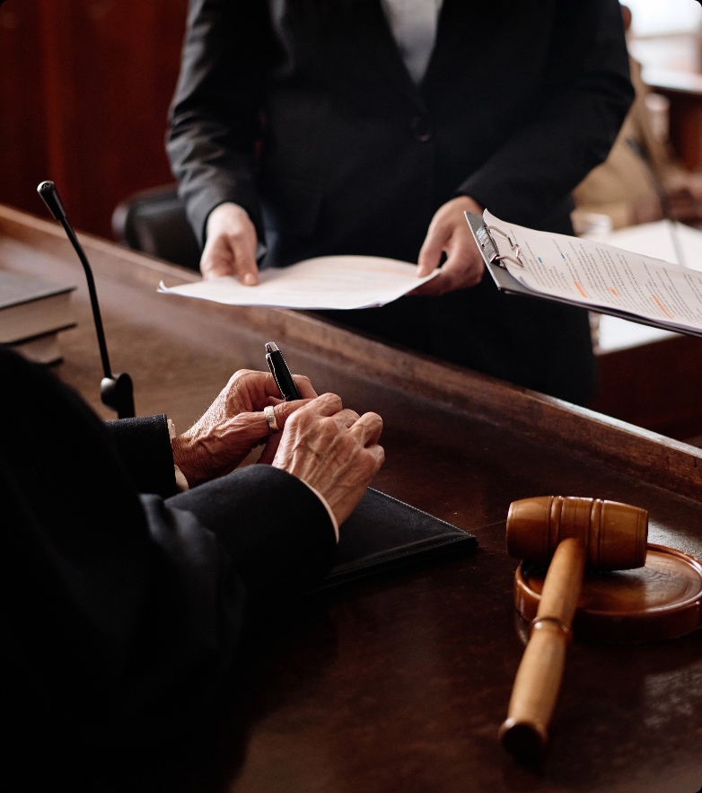 People at court