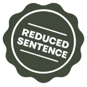 Reduced sentence logo